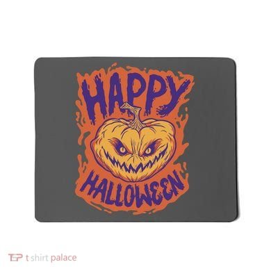 Happy Halloween Spooky Pumpkin Mousepad
