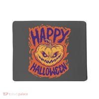 Happy Halloween Spooky Pumpkin Mousepad thumb 0