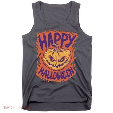 Happy Halloween Spooky Pumpkin Tank Top