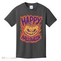 Happy Halloween Spooky Pumpkin Kids T-Shirt thumb 0