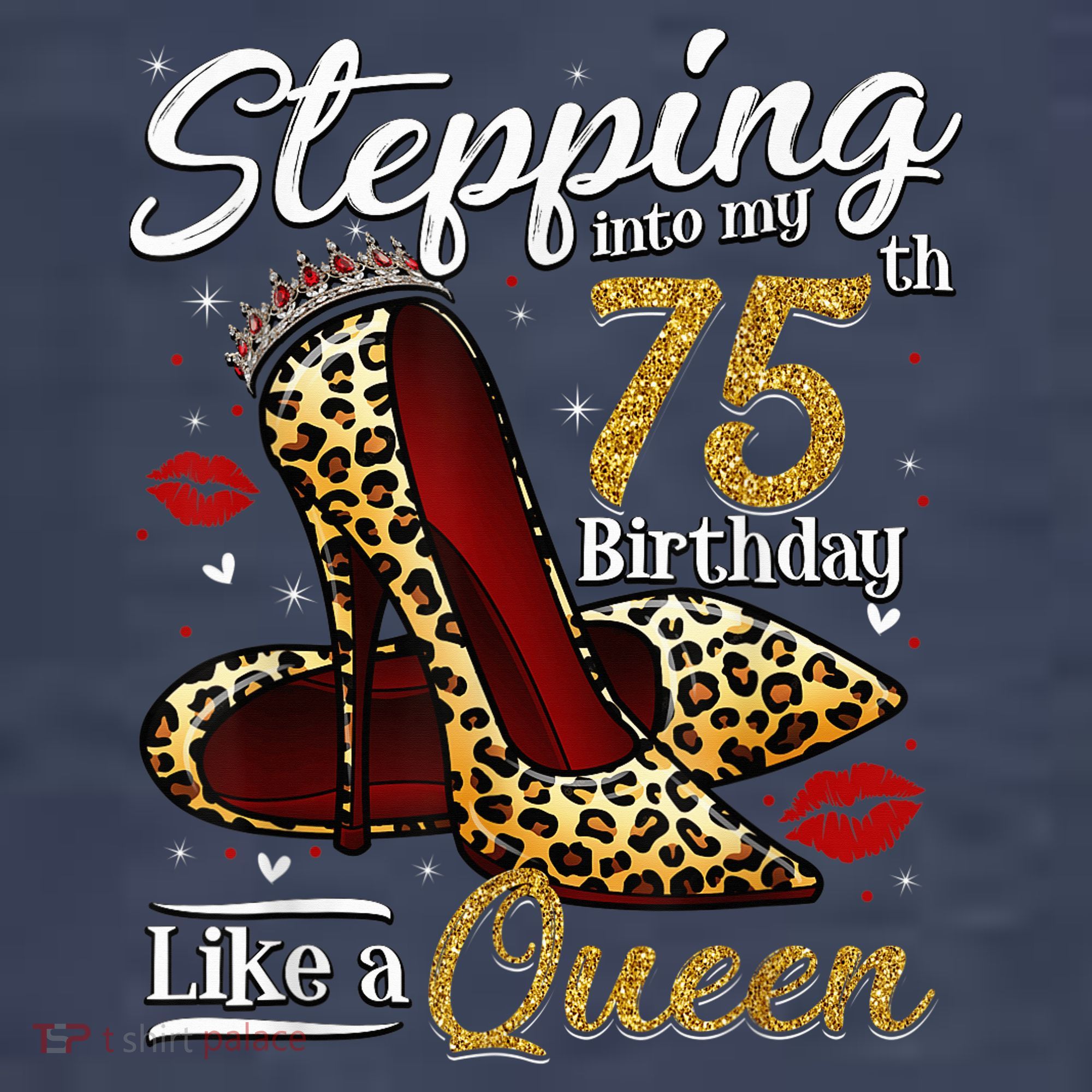 High Heels Stepping Into My 75th Birthday Present 75 and Fabulous Sweatshirt