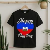 Haiti Heritage Since 1804 Proud Zoe Happy Haitian Flag Day T-Shirt thumb 2