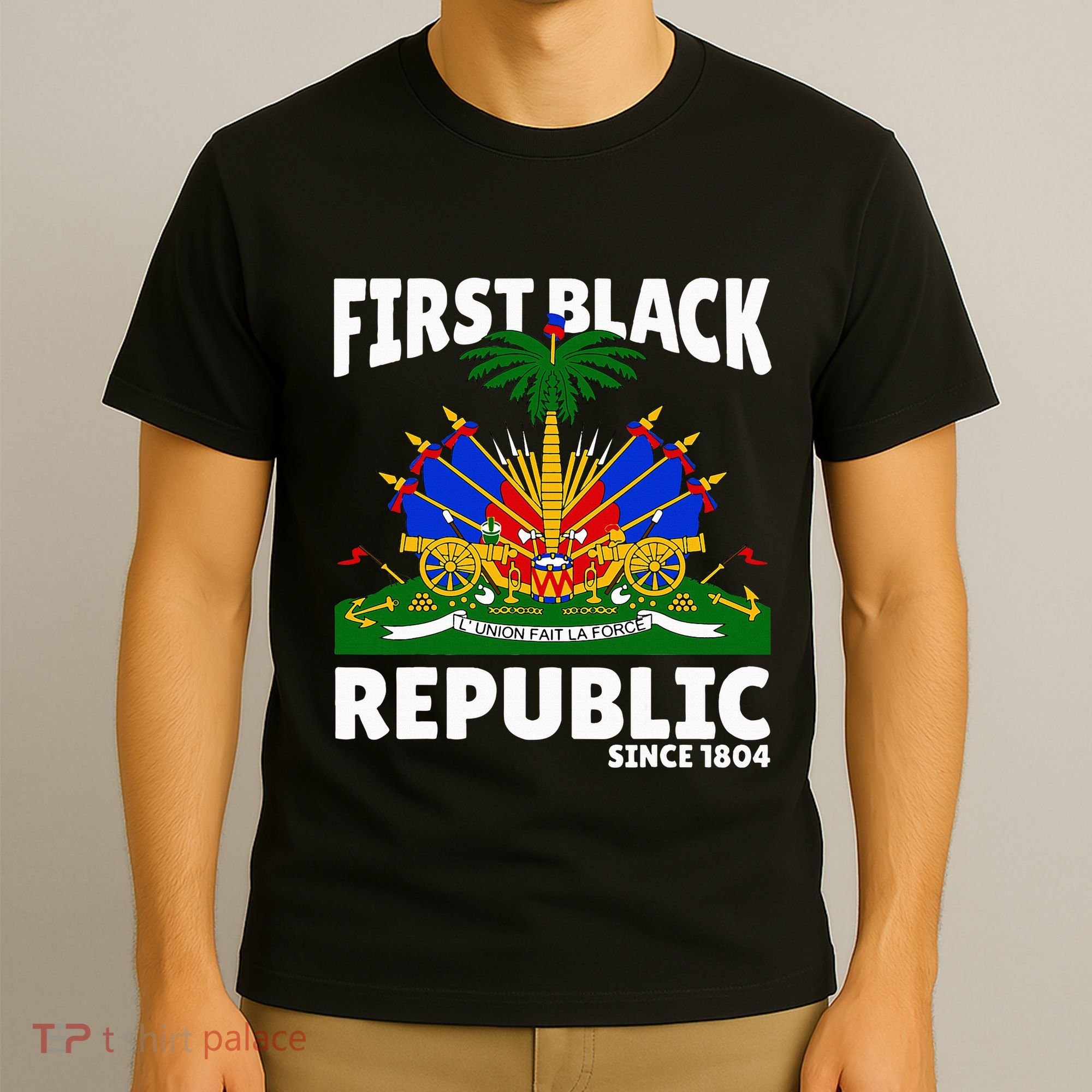 Haiti Heritage Since 1804 Proud Zoe Happy Haitian T-Shirt