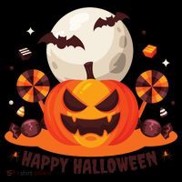 Happy Halloween Spooky Pumpkin Candy Coffee Mug thumb 5