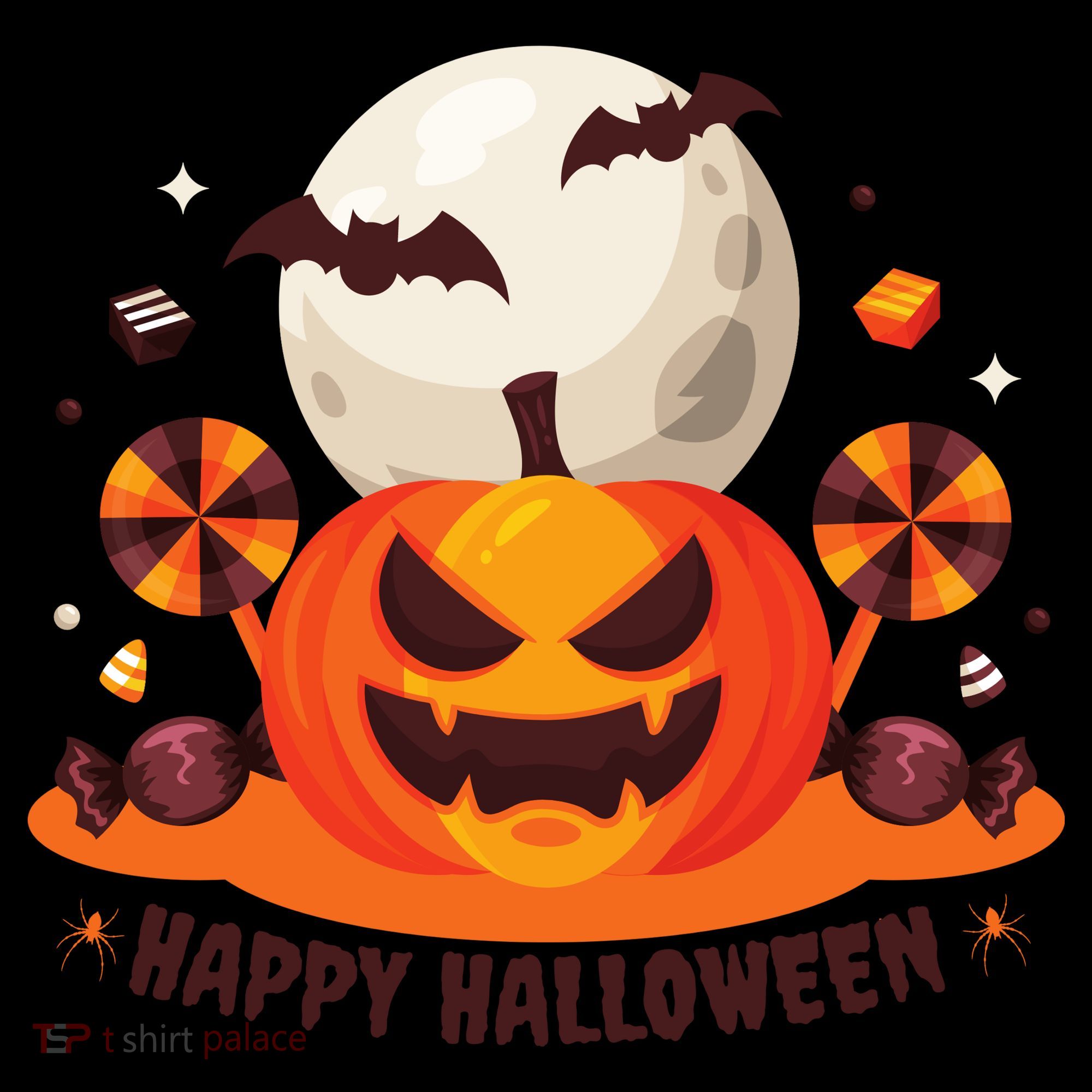 Happy Halloween Spooky Pumpkin Candy Coffee Mug