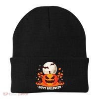 Happy Halloween Spooky Pumpkin Candy Beanie thumb 0