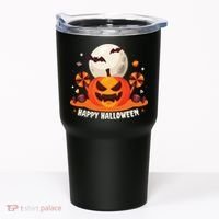 Happy Halloween Spooky Pumpkin Candy Tumbler thumb 0