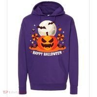 Happy Halloween Spooky Pumpkin Candy Hoodie thumb 0