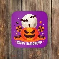 Happy Halloween Spooky Pumpkin Candy Coaster thumb 0