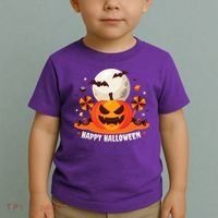 Happy Halloween Spooky Pumpkin Candy Toddler T-Shirt thumb 2