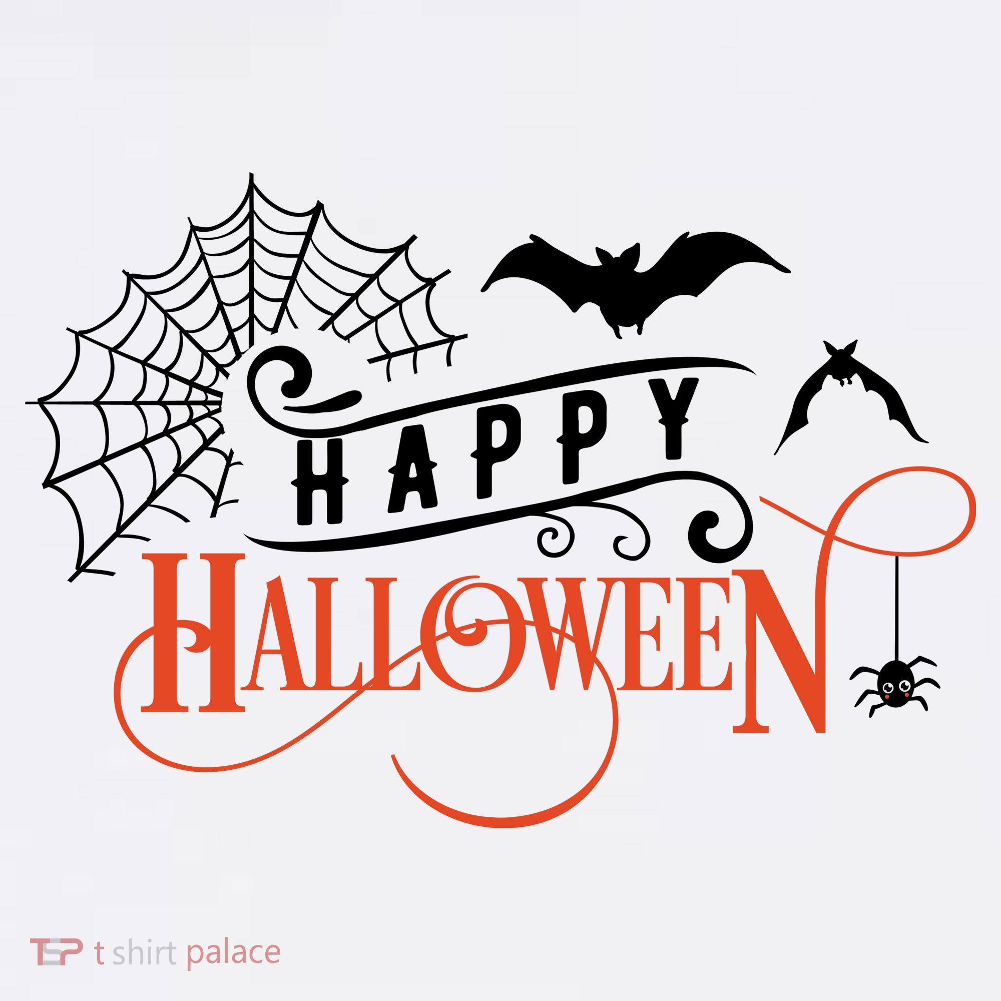 Happy Halloween Spiderweb Spooky Doggie Tank