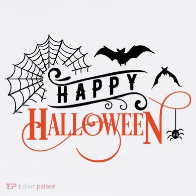 Happy Halloween Spiderweb Spooky T-Shirt