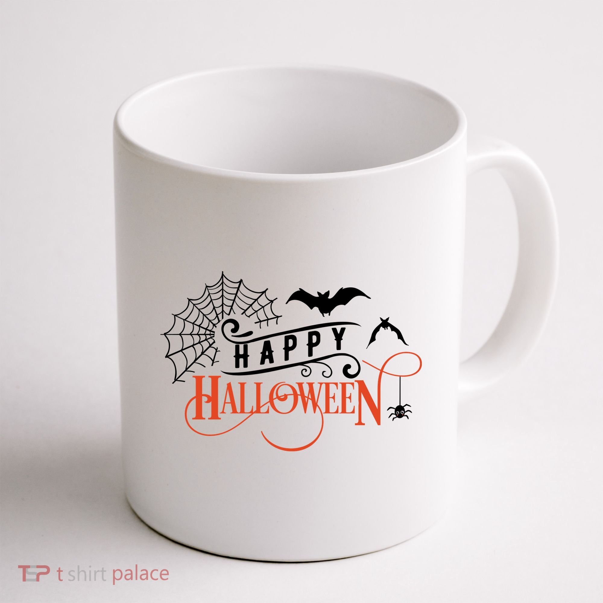 Happy Halloween Spiderweb Spooky Coffee Mug