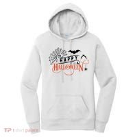 Happy Halloween Spiderweb Spooky Women's Hoodie thumb 0
