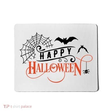 Happy Halloween Spiderweb Spooky Mousepad