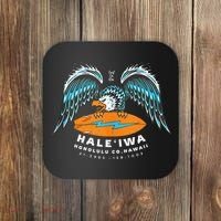 Hale'iwa Hawaii Surf Souvenir Tank Top - Coastal Beach Souvenir Coaster thumb 0