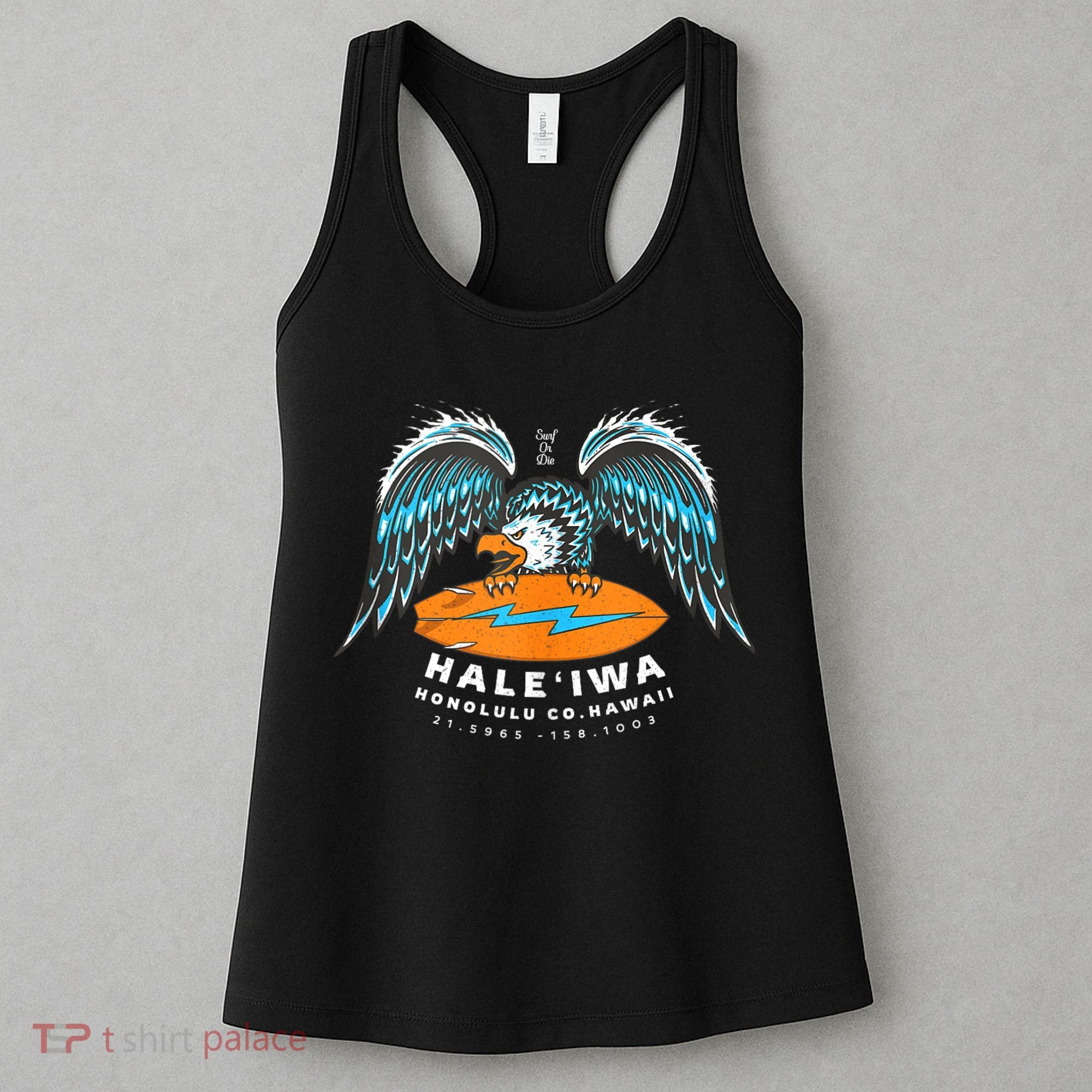 Hale'iwa Hawaii Surf Souvenir Tank Top - Coastal Beach Souvenir Women's Tank Top