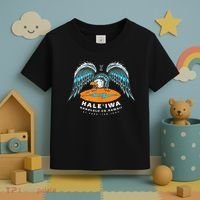 Hale'iwa Hawaii Surf Souvenir Tank Top - Coastal Beach Souvenir Toddler T-Shirt thumb 3