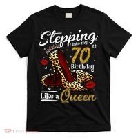 High Heels Stepping Into My 70th Birthday 70 and Fabulous T-Shirt thumb 0