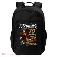 High Heels Stepping Into My 70th Birthday 70 and Fabulous Backpack thumb 0