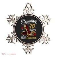 High Heels Stepping Into My 70th Birthday 70 and Fabulous Ornament thumb 0