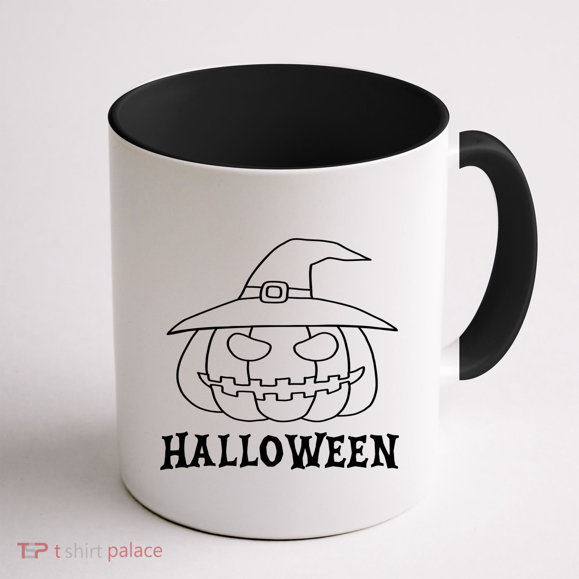 Happy Halloween Spooky Jack O Lantern Coffee Mug