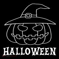 Happy Halloween Spooky Jack O Lantern Ornament thumb 1