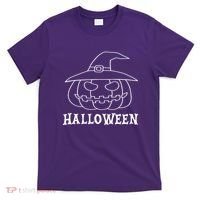 Happy Halloween Spooky Jack O Lantern T-Shirt thumb 0