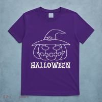 Happy Halloween Spooky Jack O Lantern T-Shirt thumb 5