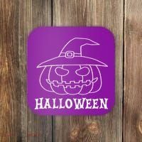 Happy Halloween Spooky Jack O Lantern Coaster thumb 0