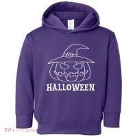 Happy Halloween Spooky Jack O Lantern Toddler Hoodie thumb 0