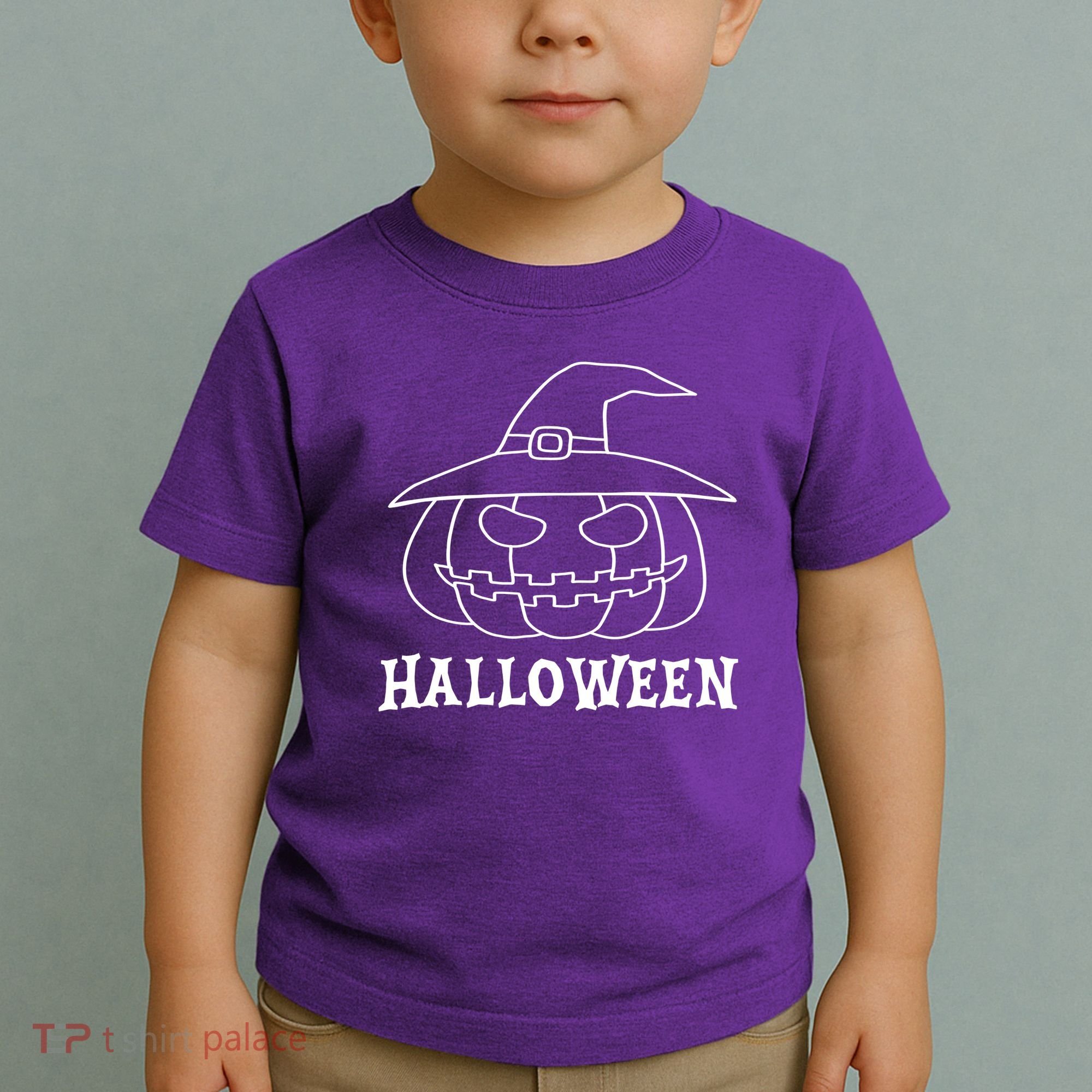 Happy Halloween Spooky Jack O Lantern Toddler T-Shirt