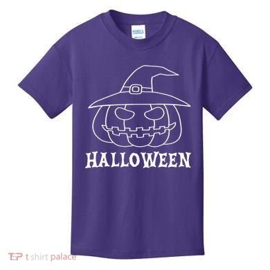 Happy Halloween Spooky Jack O Lantern Kids T-Shirt