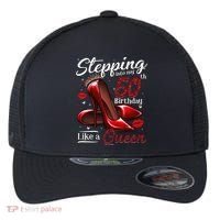 High Heels Stepping Into My 50th Birthday 50 And Fabulous Flexfit Unipanel Trucker Cap thumb 0