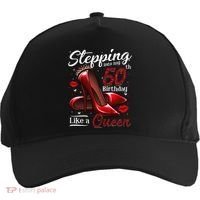 High Heels Stepping Into My 50th Birthday 50 And Fabulous Five-Panel Snapback Cap thumb 0