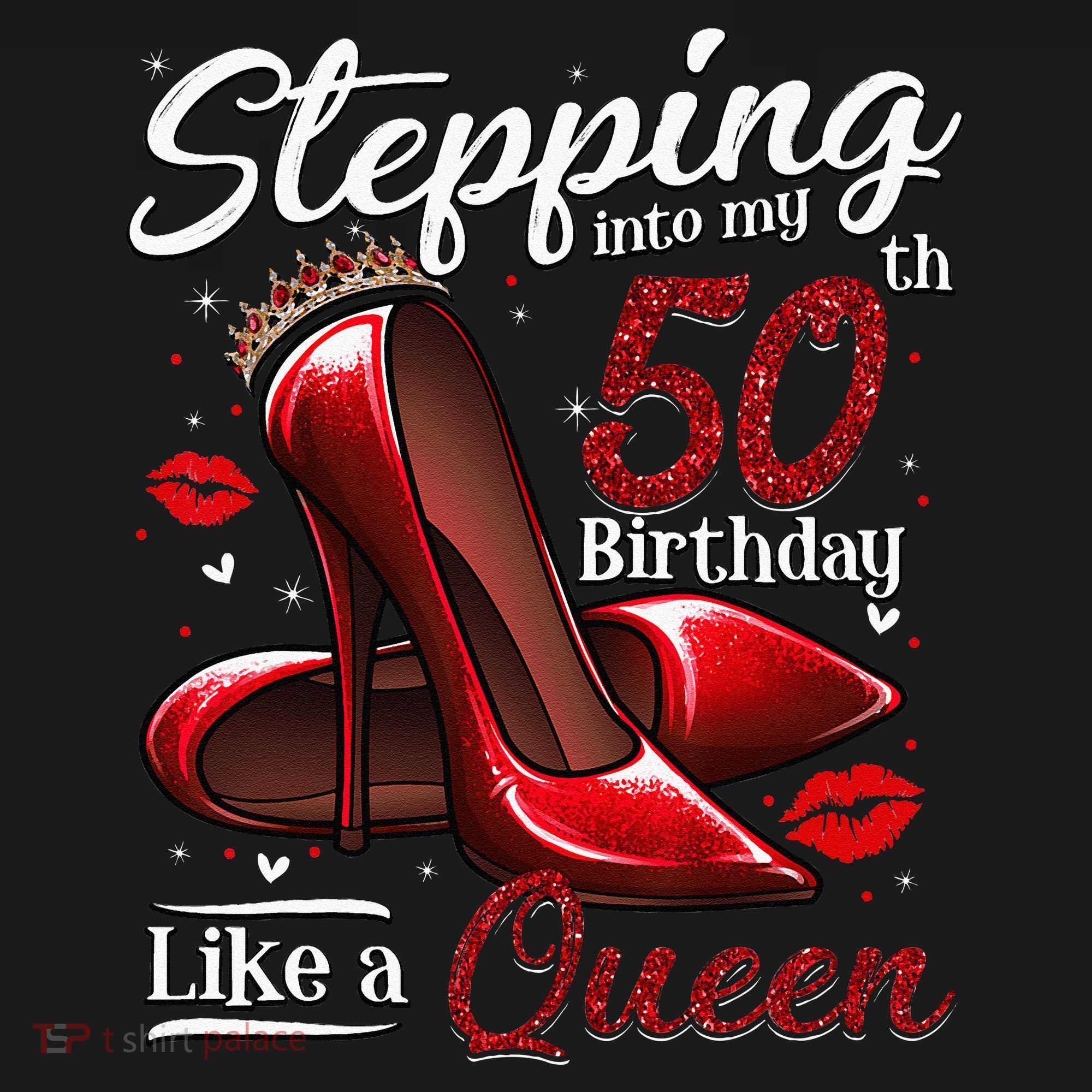 High Heels Stepping Into My 50th Birthday 50 And Fabulous Women's Hoodie