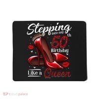 High Heels Stepping Into My 50th Birthday 50 And Fabulous Mousepad thumb 0
