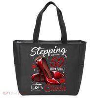 High Heels Stepping Into My 50th Birthday 50 And Fabulous Tote Bag thumb 0