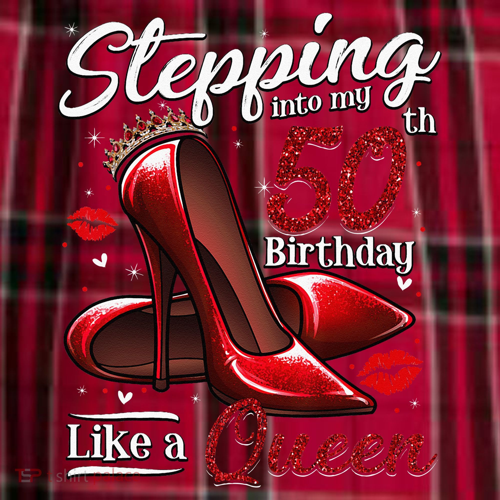 High Heels Stepping Into My 50th Birthday 50 And Fabulous Men's Flannel Plaid Pajama Pants