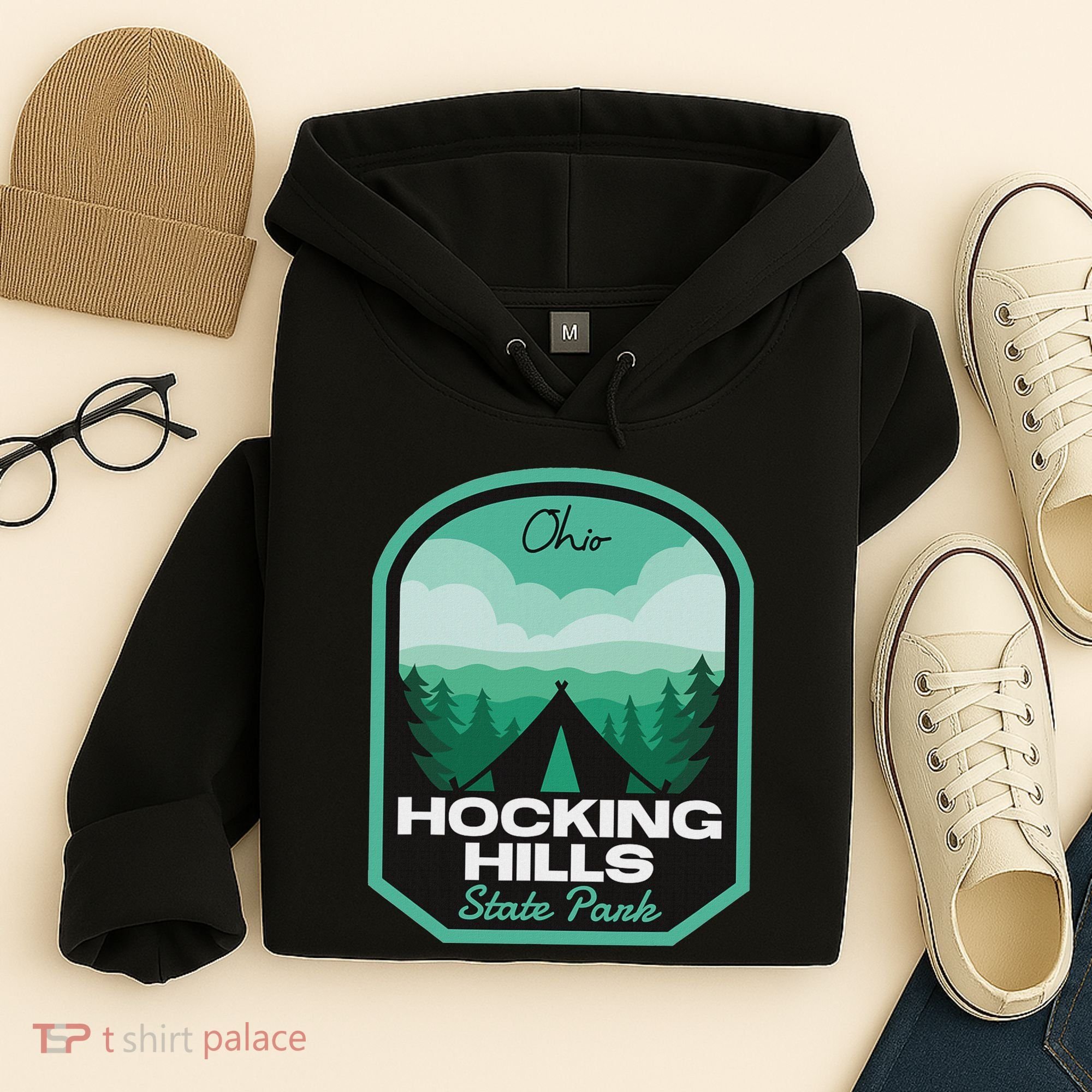 Hocking Hills State Park Oh Camping Hoodie