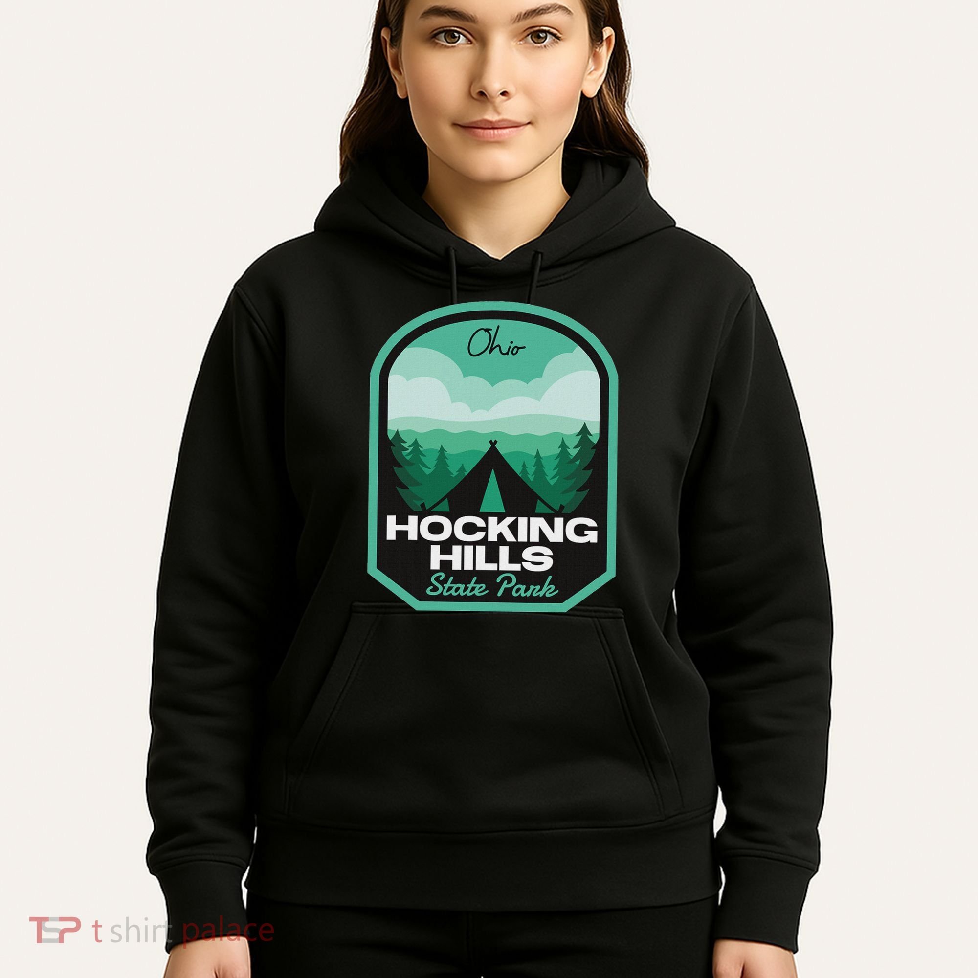 Hocking Hills State Park Oh Camping Hoodie