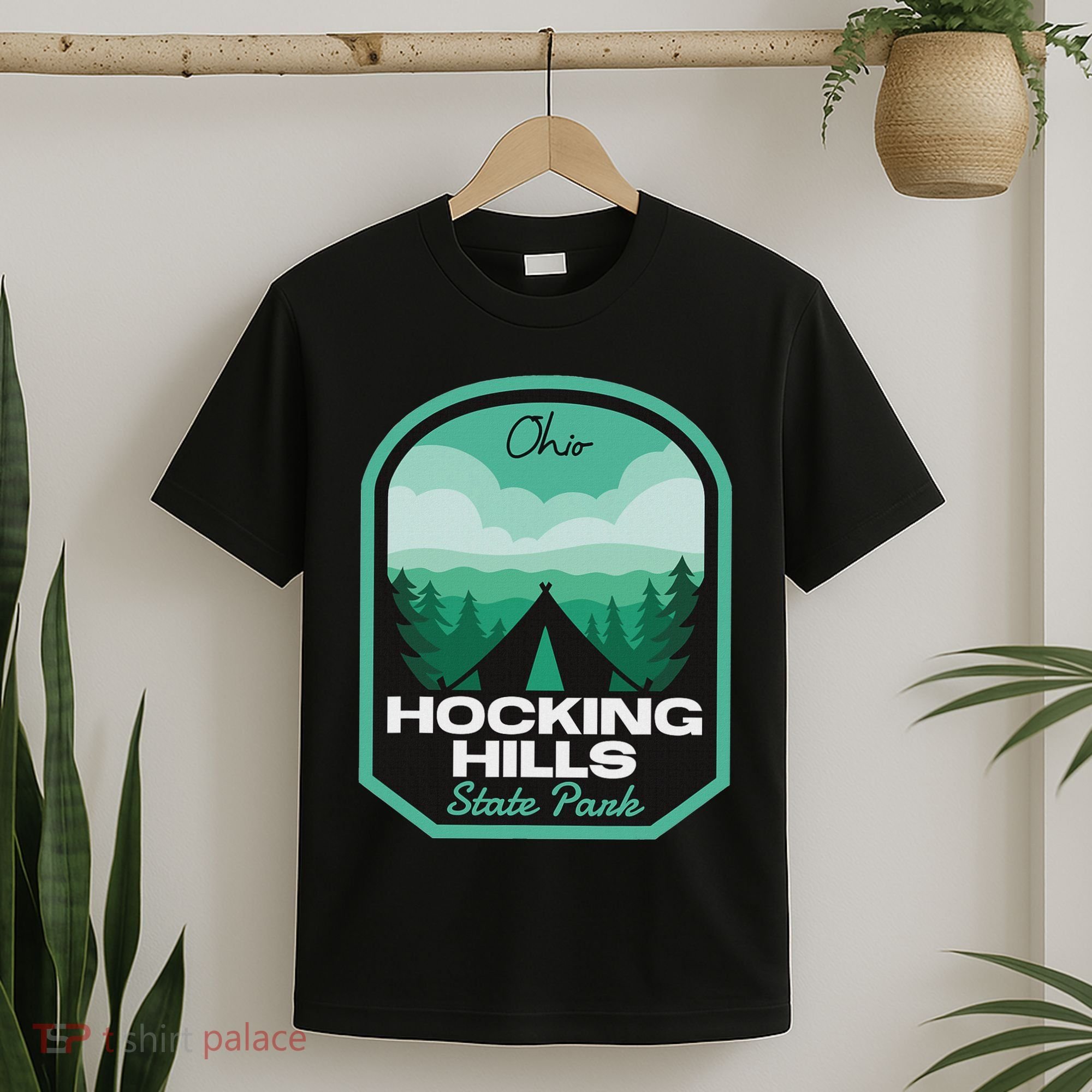 Hocking Hills State Park Oh Camping T-Shirt