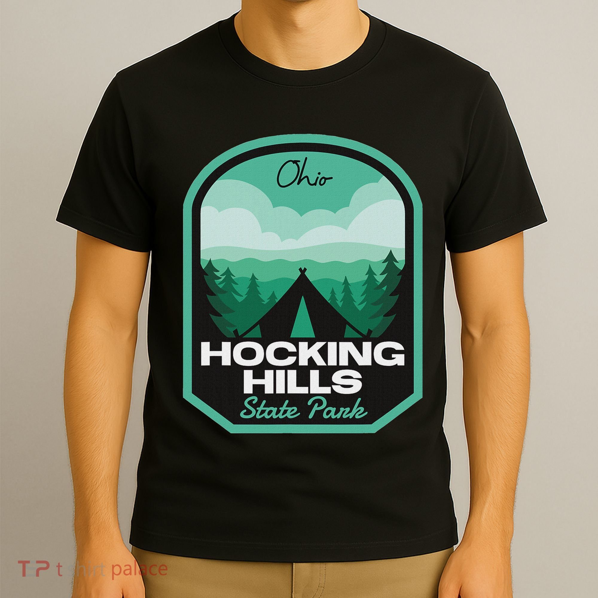 Hocking Hills State Park Oh Camping T-Shirt