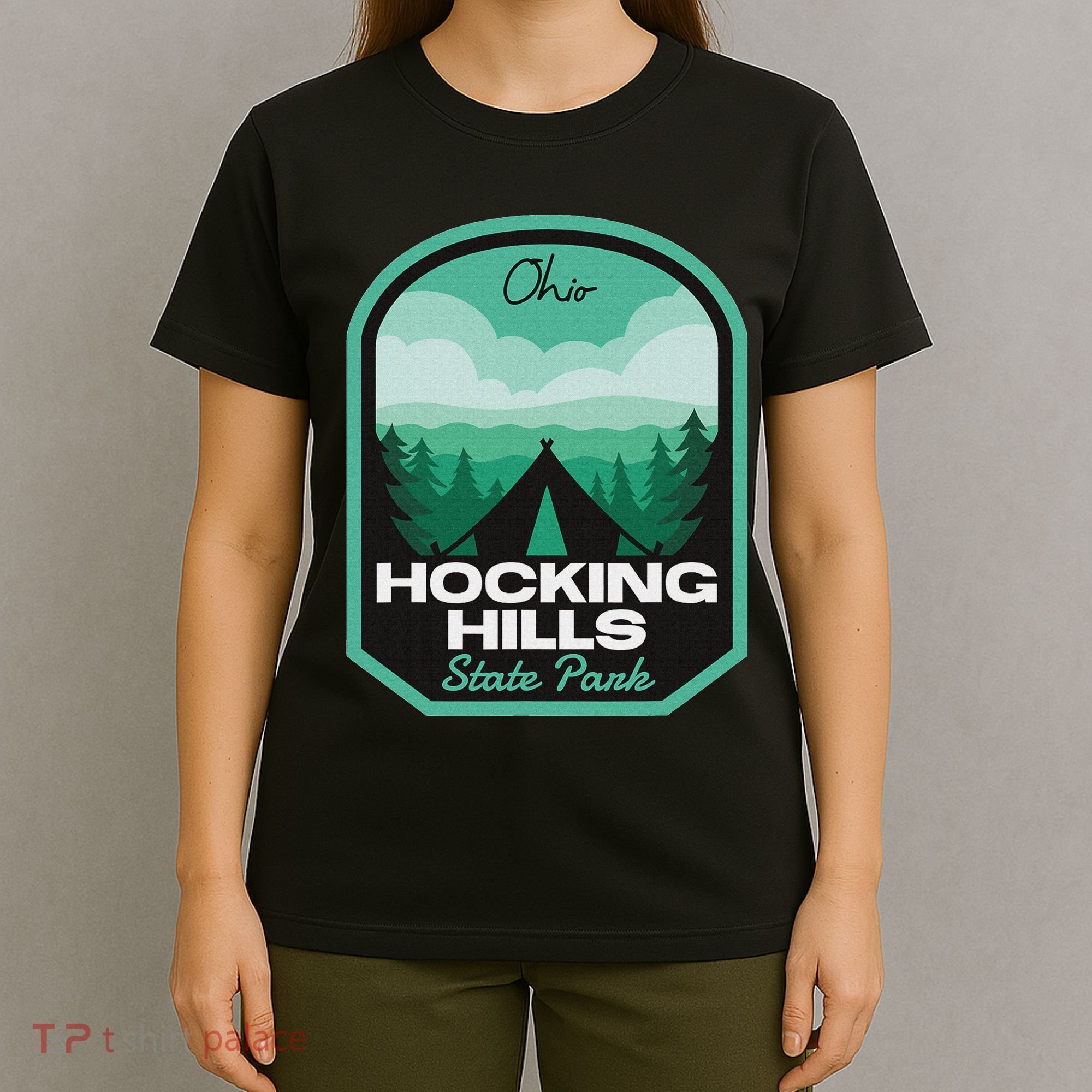 Hocking Hills State Park Oh Camping T-Shirt