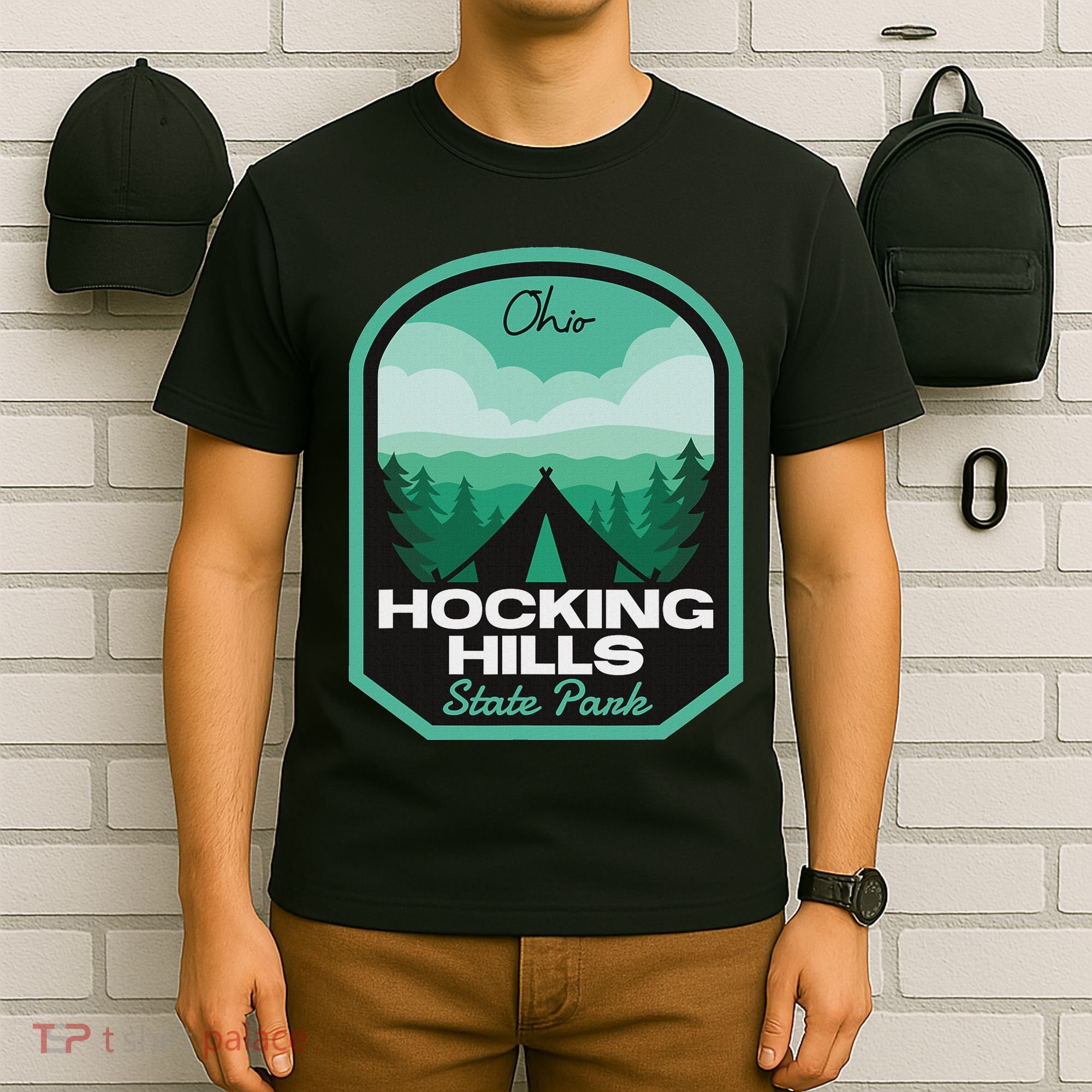 Hocking Hills State Park Oh Camping T-Shirt