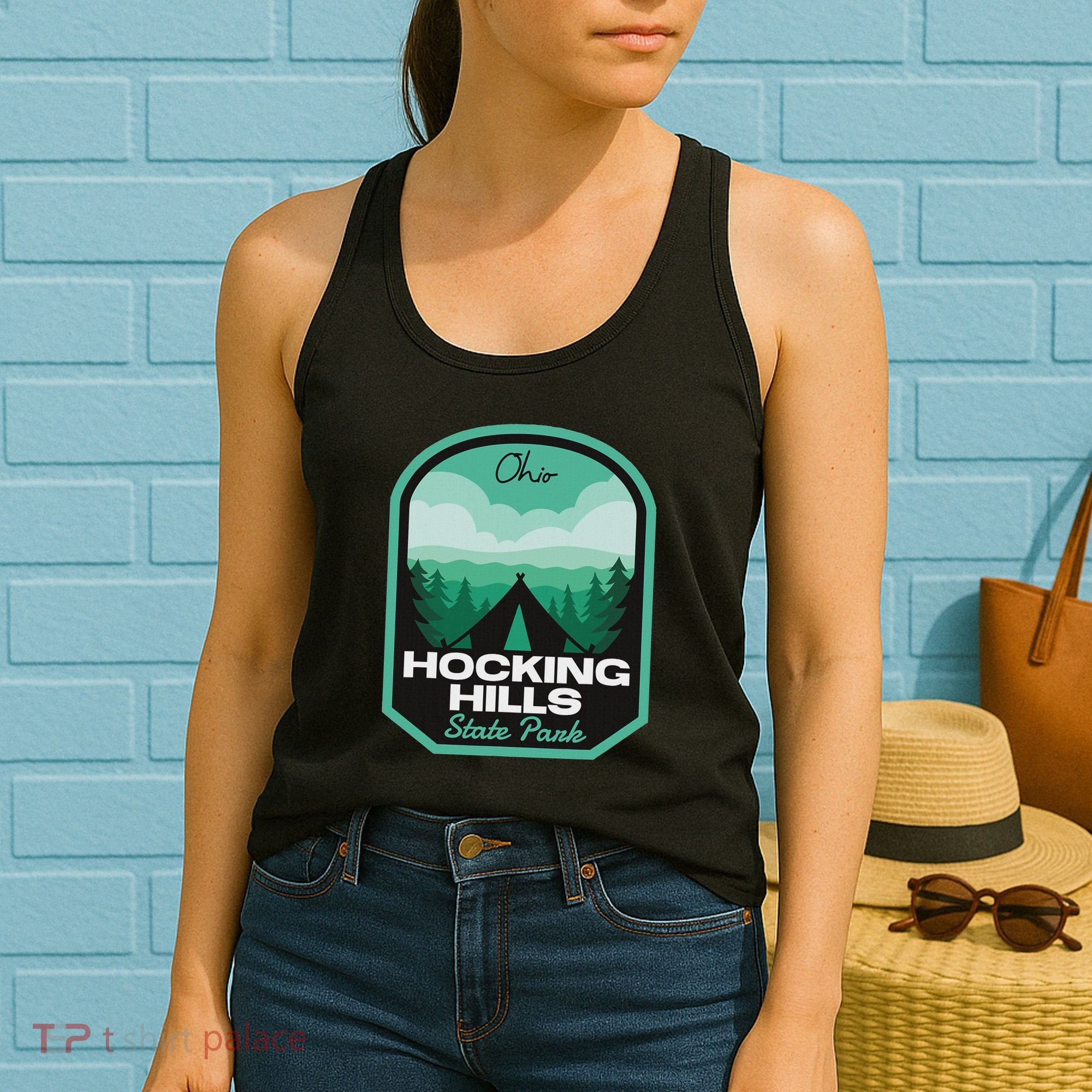 Hocking Hills State Park Oh Camping Women's Tank Top