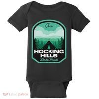 Hocking Hills State Park Oh Camping Baby Bodysuit thumb 0
