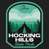 Hocking Hills State Park Oh Camping Hat thumb 2
