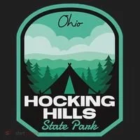 Hocking Hills State Park Oh Camping Hat thumb 2