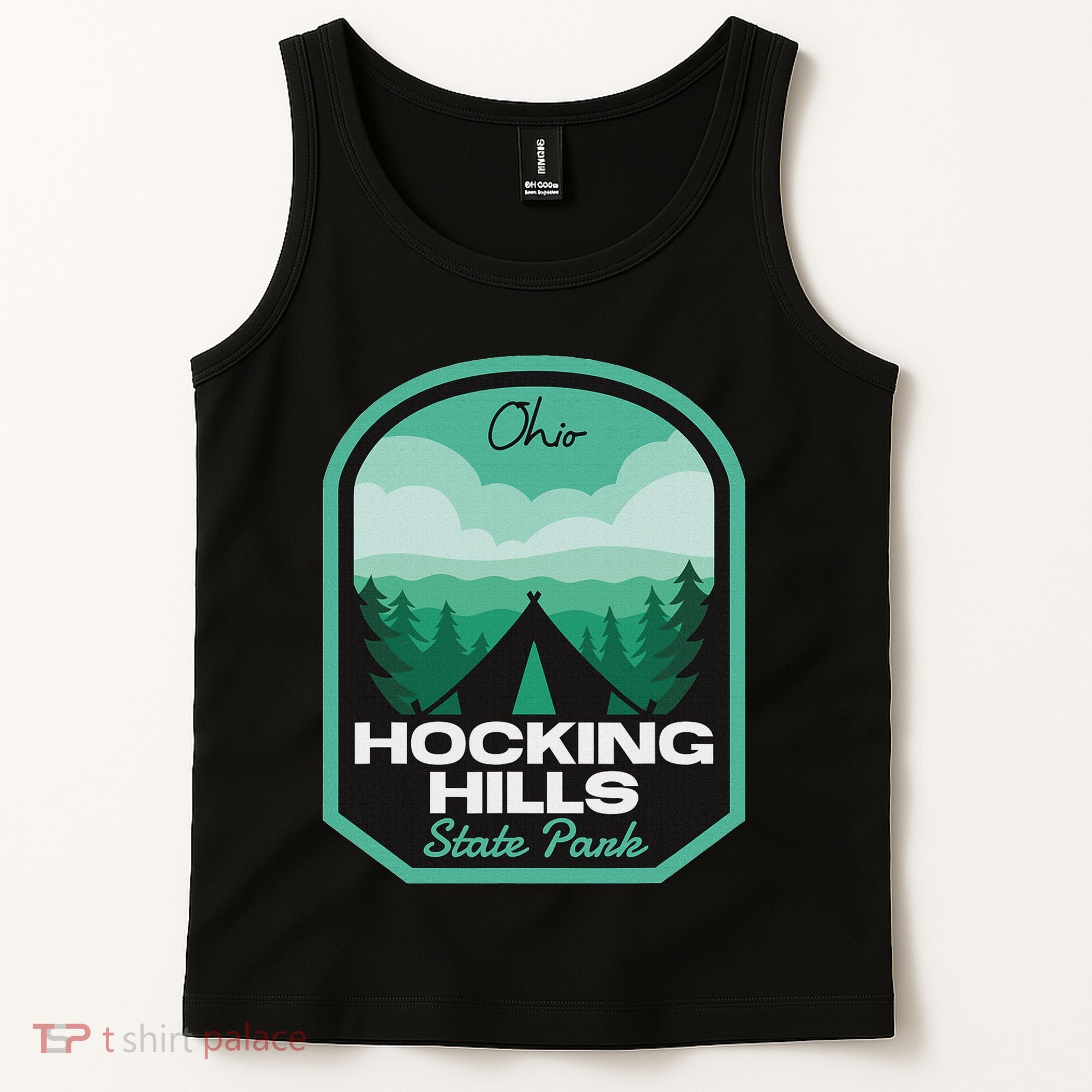 Hocking Hills State Park Oh Camping Tank Top